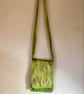 Perfectly Imperfect Green Felted Handbag