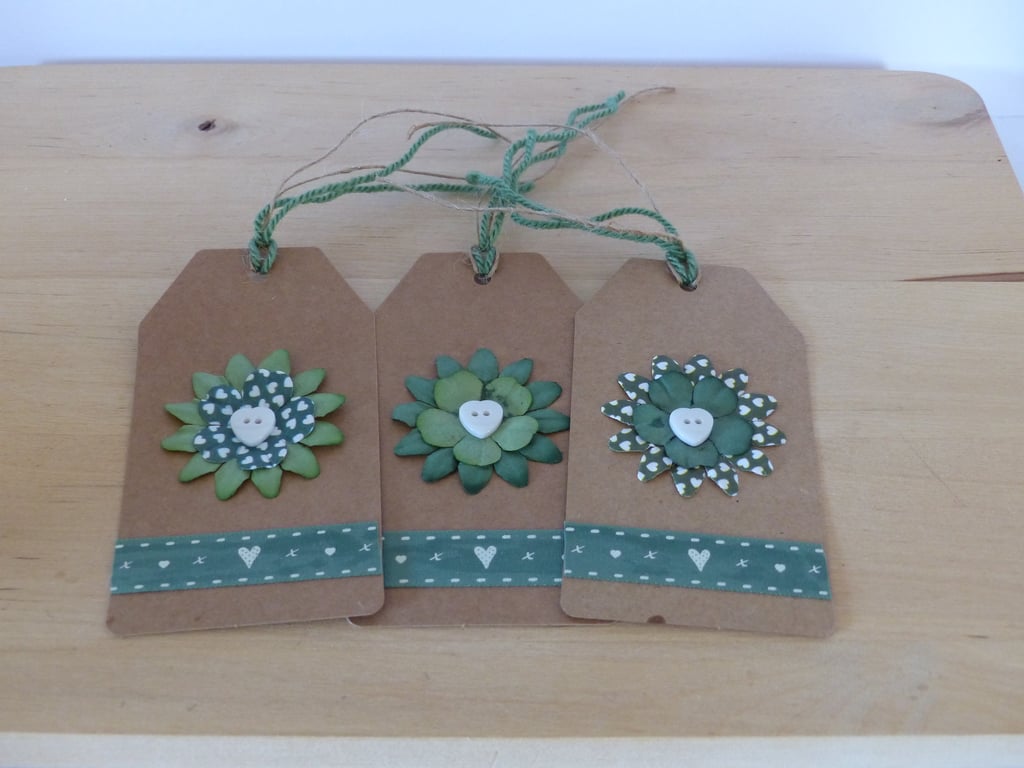 Flower Gift Tags