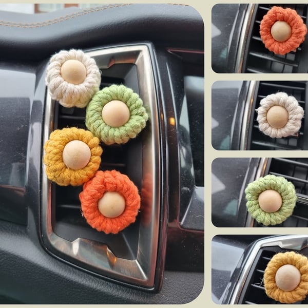 Flower Car Diffuser for air vents 
