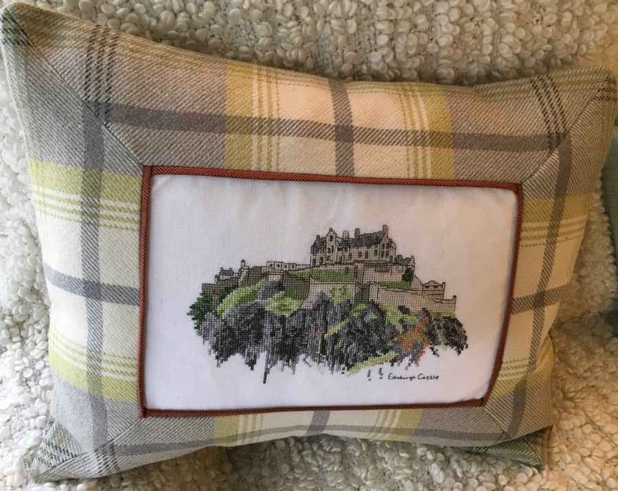 Edinburgh Castle cushion