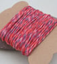 10m Soft Bright Orange, Purple Cotton String - Image 3