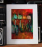 The Water Tower, Glasgow. Fine Art archival print mounted. - Image 3