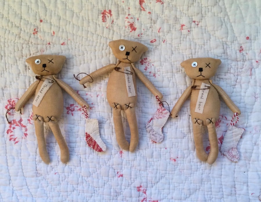 Christmas Thread Bear 