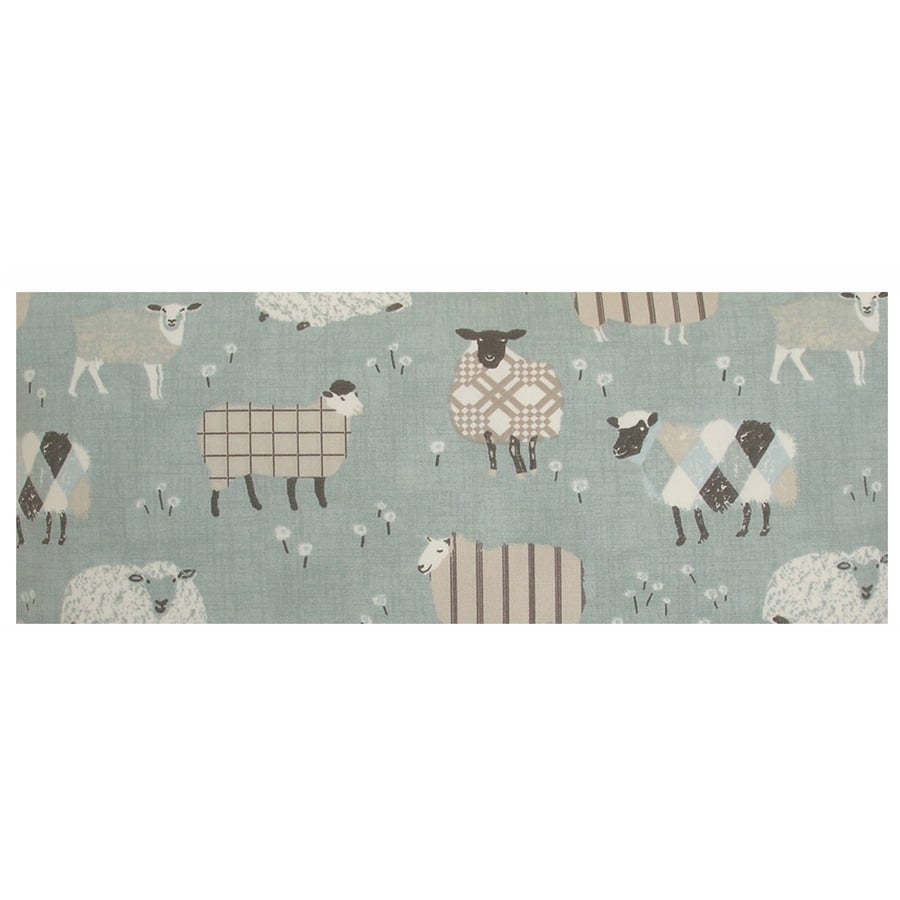 Draught Excluder Sheep Duck Egg Blue