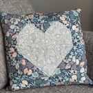 Ocean Pearls Cushion with a Heart