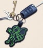 Fairy Keyring - Embroidered Enchanted Bag Charm - Image 2