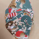 Embroidery Floss Drop Organiser Japanese Pattern