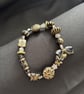 Handmade, beautiful, boho, ethnic style bracelet. 18cm.
