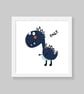 Dinosaurs nursery prints, dinosaurs wall decor, dinosaurs kids room wall prints - Image 6