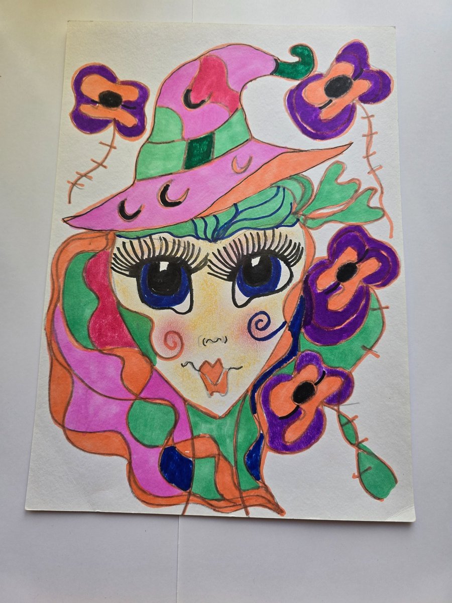 Fairy Witch Drawing 