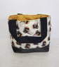 Bee Patterned 2-way Mini Storage Bag - Image 3
