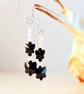 White Zircon & Crystal Butterfly Earrings - Handmade Birthday Gift, Aries, April - Image 6