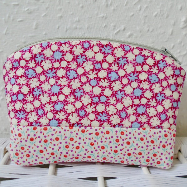 Cotton Floral Purse - Coin purse 