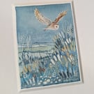 The Watch - Original miniature. A5 Mounted