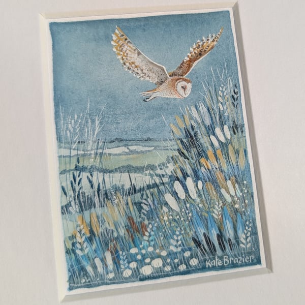 The Watch - Original miniature. A5 Mounted