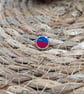 Liechtenstein Flag Map Pin – European Travel Map Push Pin for Wooden Maps