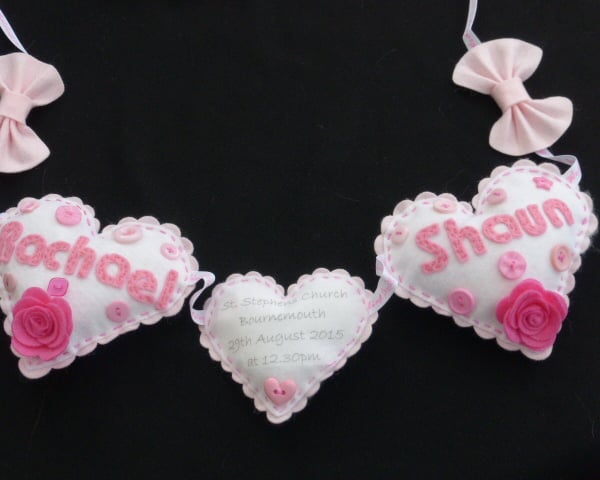 Personalised Wall Hanging for Wedding