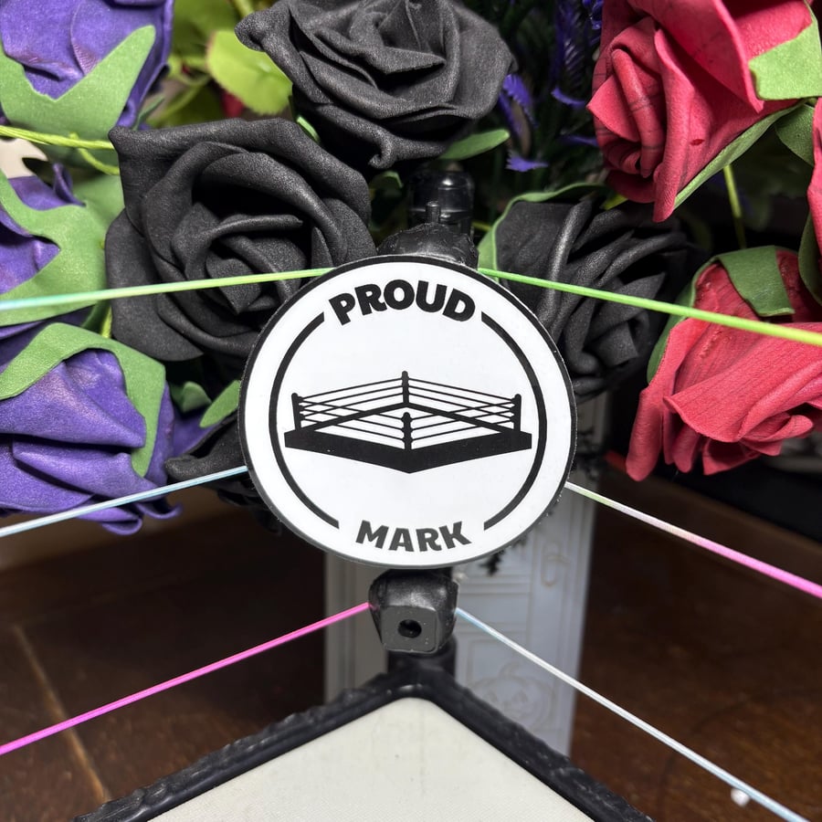 Proud mark Sticker - Pro Wrestling Gift (2.5")