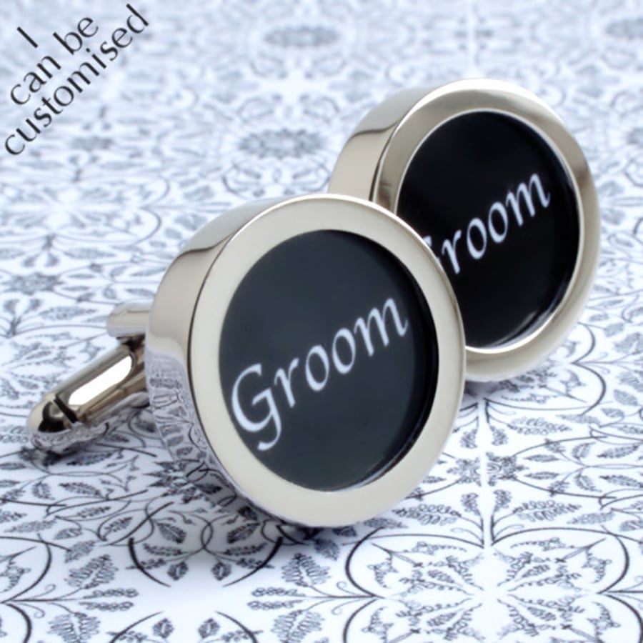 Cufflinks for the Groom Wedding Day Cufflinks