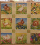 Jute Bag with Springtime panel - Image 1
