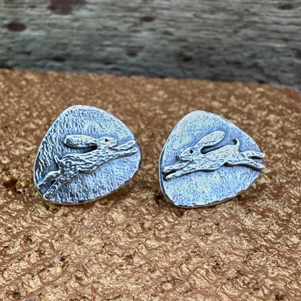 Hare Stud Earrings