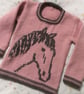Knitting Pattern for a Horse on a Sweater.  Digital Pattern - Image 3