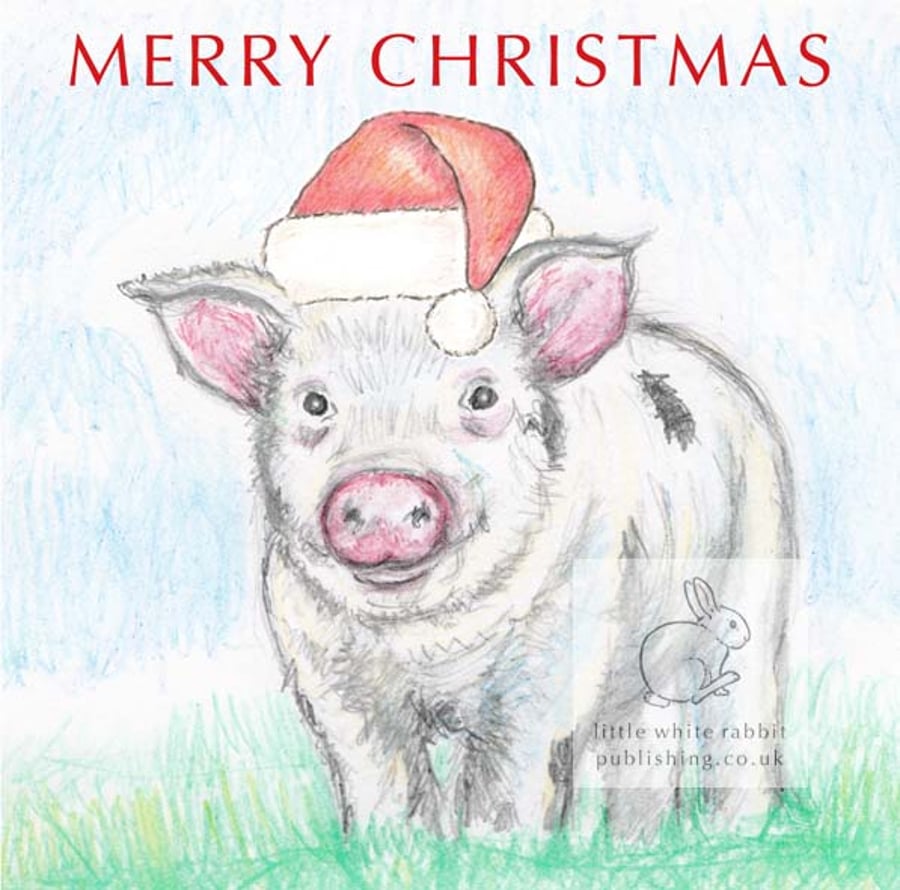 Piggy - Christmas Card