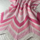 Pink baby blanket