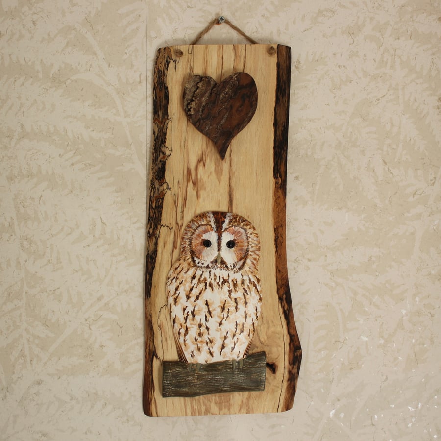 Tawny owl panel