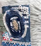The blue flower scrappy brooch - Image 3