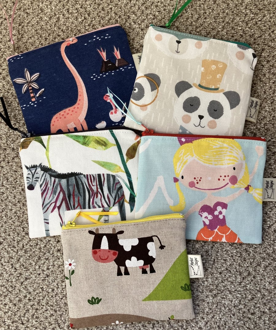 Child's Coin Purses, Handmade in the UK
