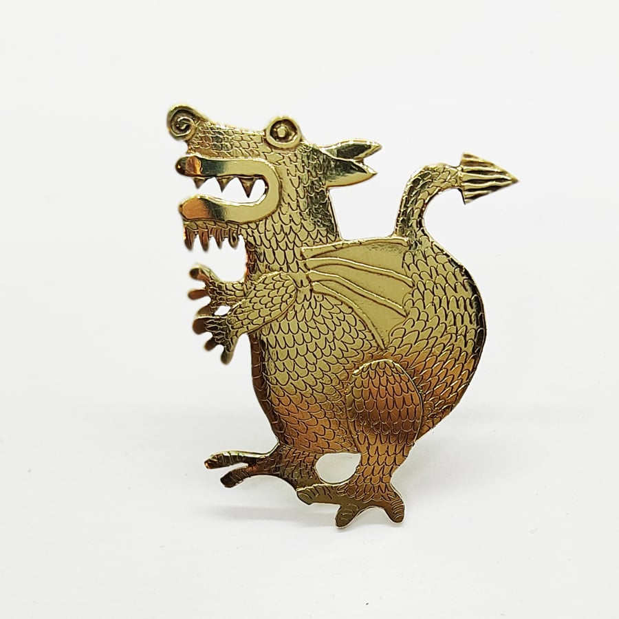 Dragon brooch,