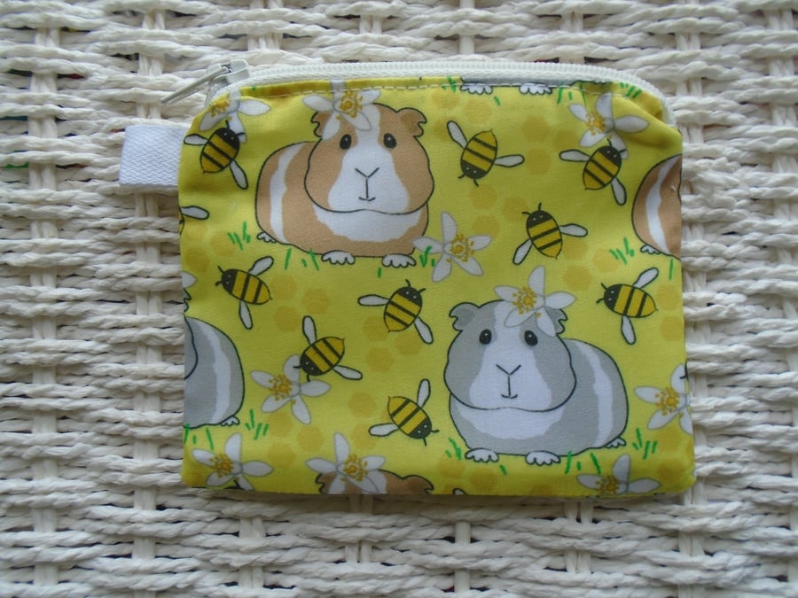 Bees & Guinea Pigs Purse or Card Holder 