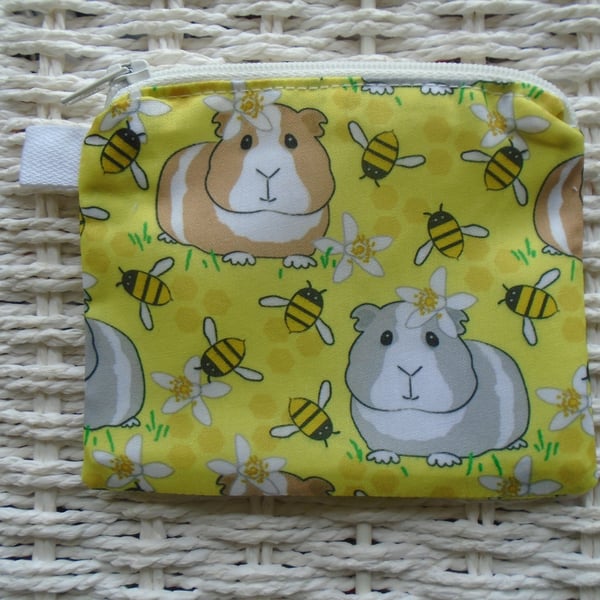 Bees & Guinea Pigs Purse or Card Holder 