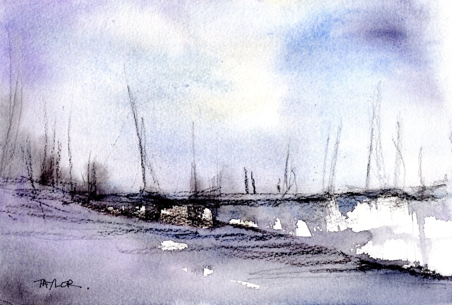 Water's Edge At Dawn