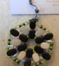 Hexagonal bead earrings (customisable) - Image 1