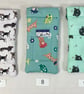 Snap shut glasses case, fabric spectacles pouch, sunglasses flex frame, ladies e - Image 4