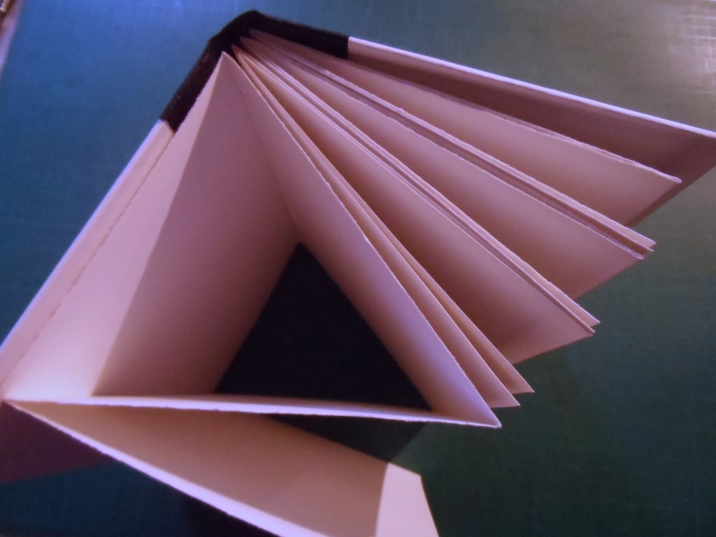 Fold out sketchbook as seen in "The Artist" magazine June 2024