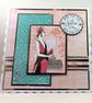 Any occasion greetings card - Art Deco lady - Image 1
