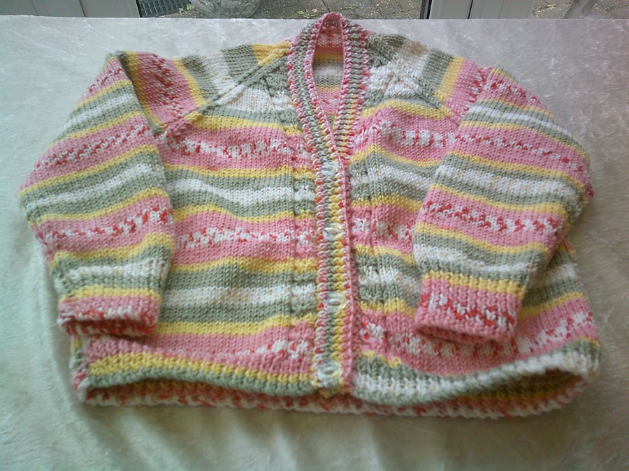 26 inch Multi Coloured Cardigan
