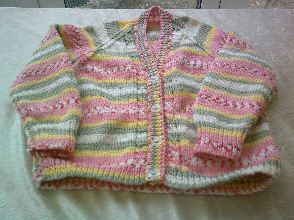 26 inch Multi Coloured Cardigan