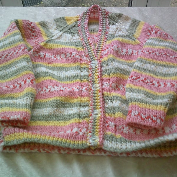 26 inch Multi Coloured Cardigan