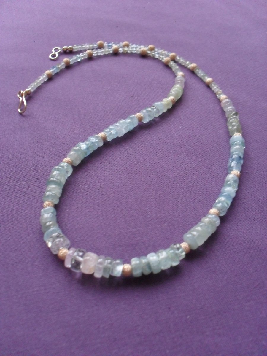 Beryl Gemstone Necklace
