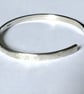 Textured Bangle, Sterling Silver - Image 3