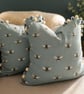 Sophie Allport Bumble Bee Cushion Cover Turquoise 