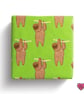 Sloth wrapping paper, children's gift wrap, novelty print gift  - Image 2