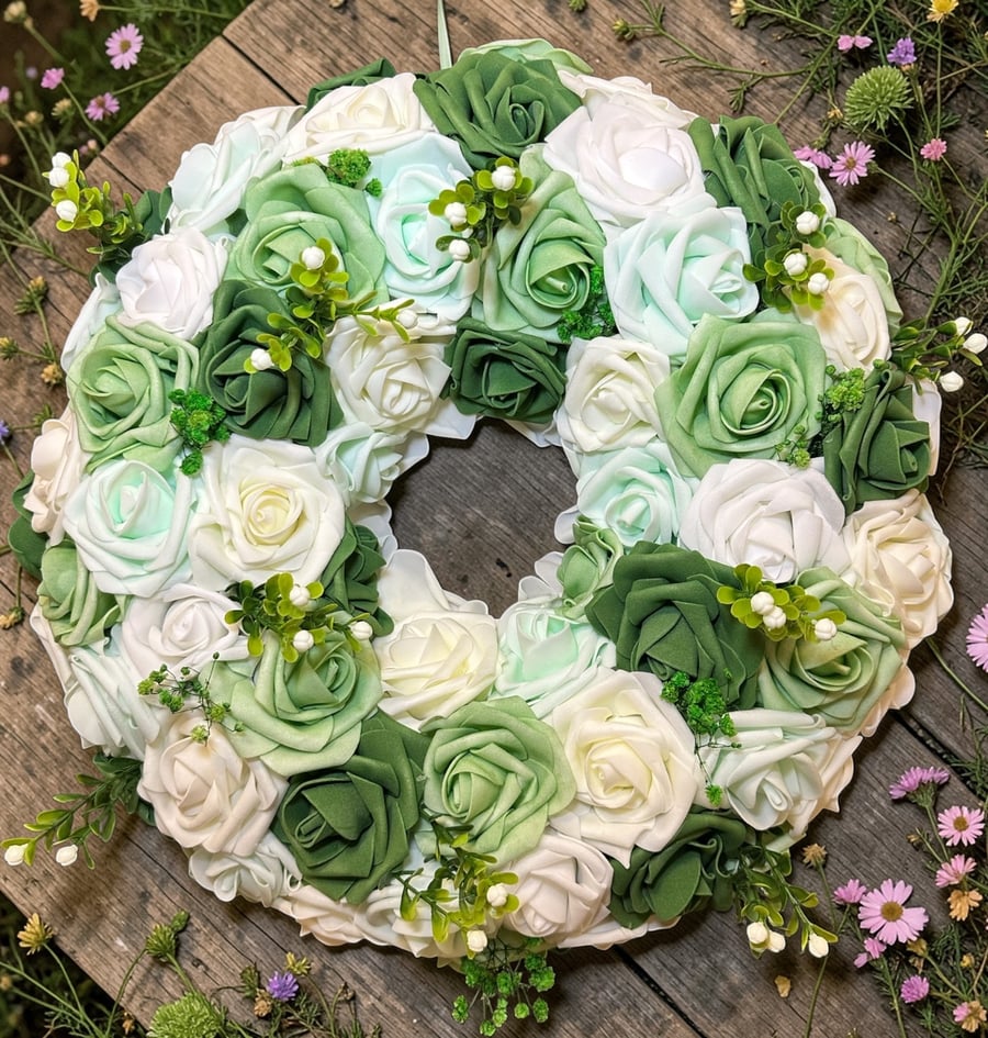 All Season Everlast Door Wreath