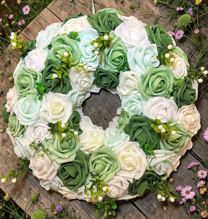 All Season Everlast Door Wreath