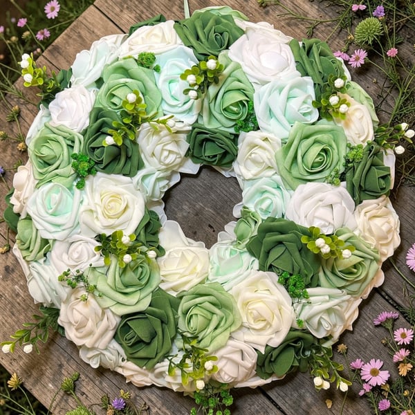 All Season Everlast Door Wreath