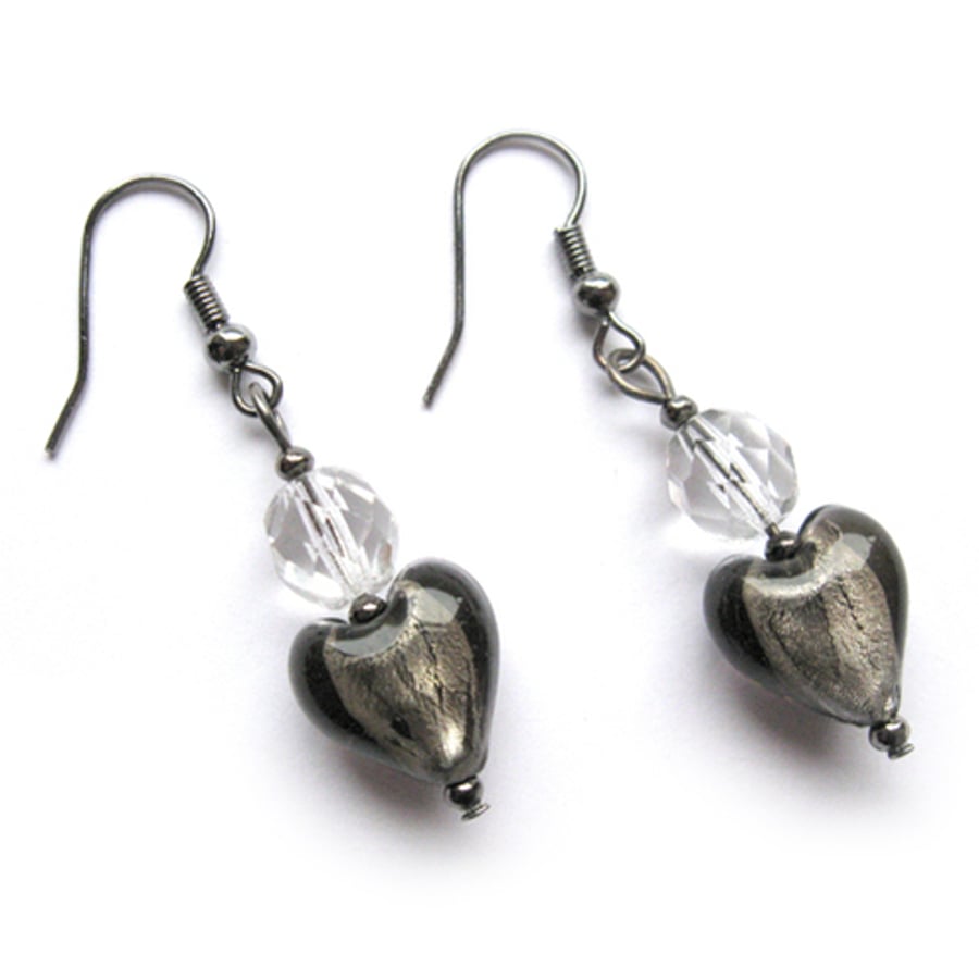 Overture Earrings in Graphite